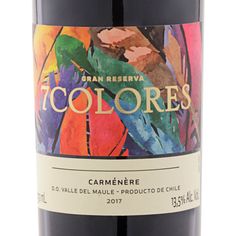 7 Colores Gran Reserva Carménère 2017