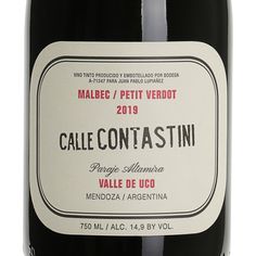Lupa Wines Calle Constantini Paraje Altamira Malbec/Petit Verdot 2019